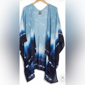 Vince Camuto Tie Dye Cover Up Wrap